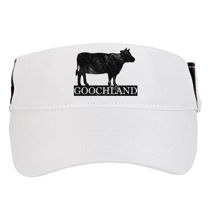 Goochland Cow Pocket Logo Adult Drive Performance Visor
