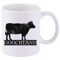 Goochland Cow Pocket Logo 11oz C Handle Ceramic Mug
