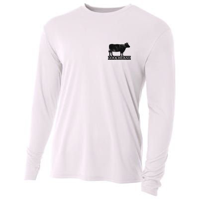 Goochland Cow Pocket Logo Cooling Performance Long Sleeve Crew