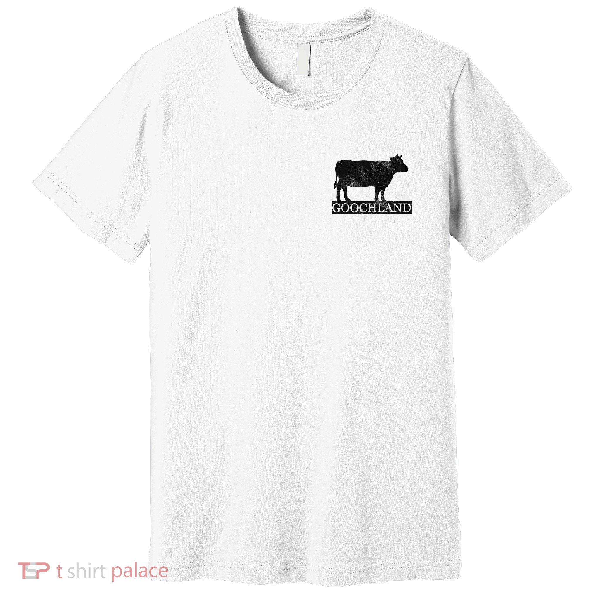 Goochland Cow Pocket Logo Premium T-Shirt