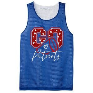 Go Cheer Patriots Mesh Reversible Basketball Jersey Tank