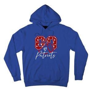 Go Cheer Patriots Tall Hoodie