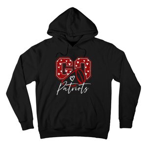 Go Cheer Patriots Design Gift Hoodie