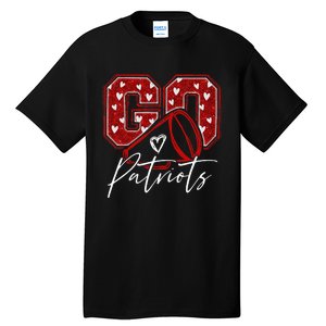 Go Cheer Patriots Design Gift Tall T-Shirt