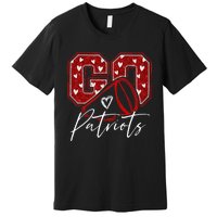 Go Cheer Patriots Design Gift Premium T-Shirt