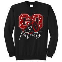 Go Cheer Patriots Design Gift Tall Sweatshirt