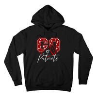 Go Cheer Patriots Design Gift Tall Hoodie