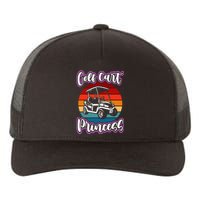 Golf Cart Princess Golfing Girl Golf Sport Yupoong Adult 5-Panel Trucker Hat