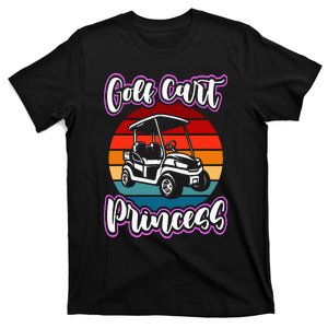 Golf Cart Princess Golfing Girl Golf Sport T-Shirt