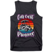 Golf Cart Princess Golfing Girl Golf Sport Tank Top