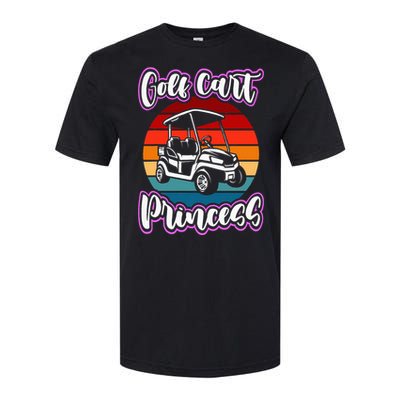 Golf Cart Princess Golfing Girl Golf Sport Softstyle CVC T-Shirt