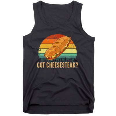 Got Cheesesteak  Philadelphia Cheesesteak Tank Top