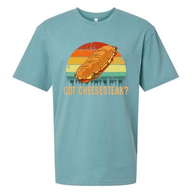 Got Cheesesteak  Philadelphia Cheesesteak Sueded Cloud Jersey T-Shirt