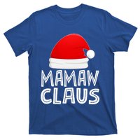 Grandma Christmas Pajamas Santa Claus Cute Gift Mamaw Claus Funny Gift T-Shirt