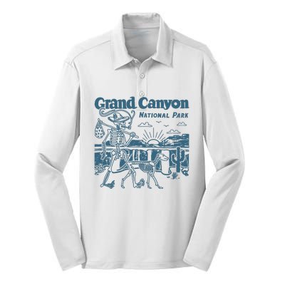 Grand Canyon Park Silk Touch Performance Long Sleeve Polo