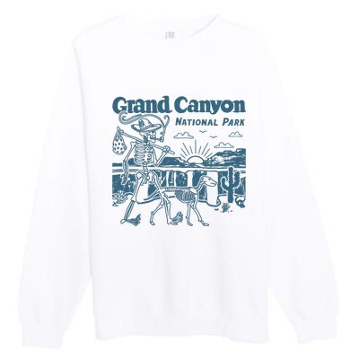 Grand Canyon Park Premium Crewneck Sweatshirt