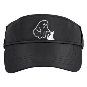 Ghost Cat Pocket Funny Halloween Costume Adult Drive Performance Visor