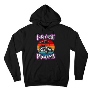 Golf Cart Princess Golfing Girl Golf Sport Lover Golfer Hoodie