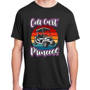 Golf Cart Princess Golfing Girl Golf Sport Lover Golfer Adult ChromaSoft Performance T-Shirt