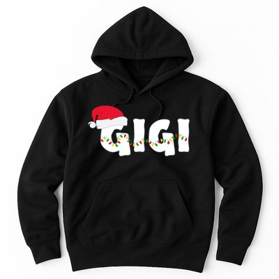 Gigi Christmas Pajama Family Matching Santa Hat Gift Hoodie