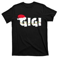 Gigi Christmas Pajama Family Matching Santa Hat Gift T-Shirt