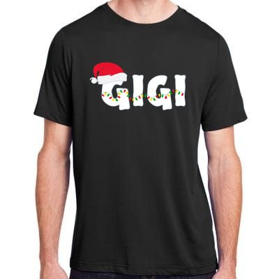 Gigi Christmas Pajama Family Matching Santa Hat Gift Adult ChromaSoft Performance T-Shirt