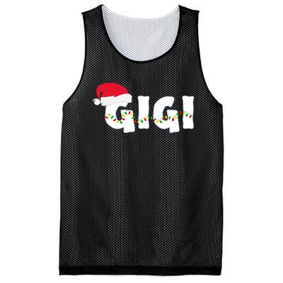 Gigi Christmas Pajama Family Matching Santa Hat Gift Mesh Reversible Basketball Jersey Tank