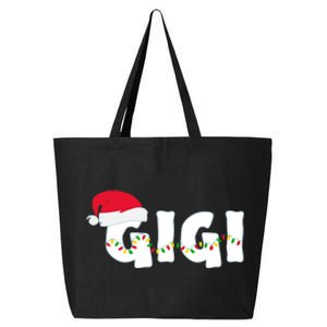 Gigi Christmas Pajama Family Matching Santa Hat Gift 25L Jumbo Tote