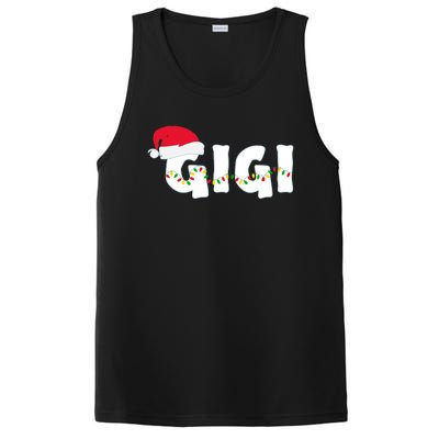 Gigi Christmas Pajama Family Matching Santa Hat Gift PosiCharge Competitor Tank