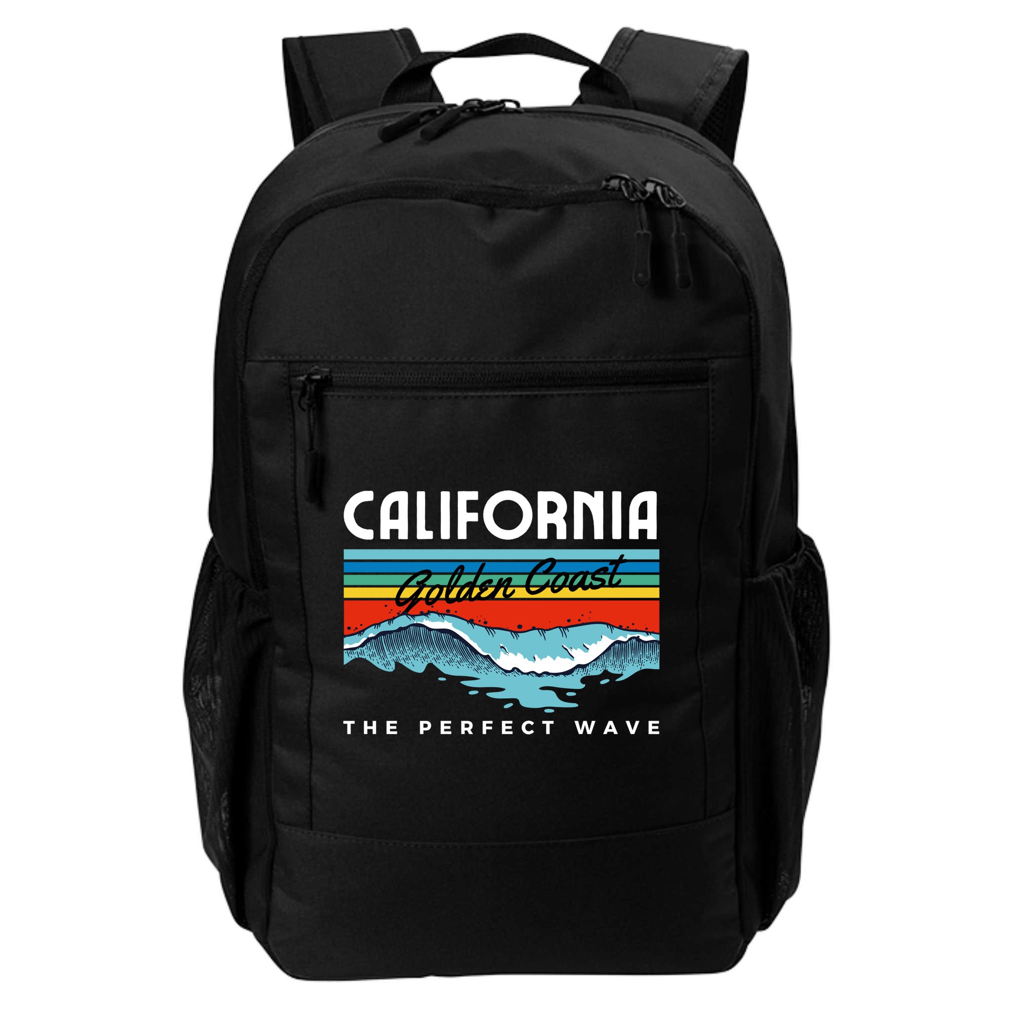 Golden Coast Perfect Wave California Backpack