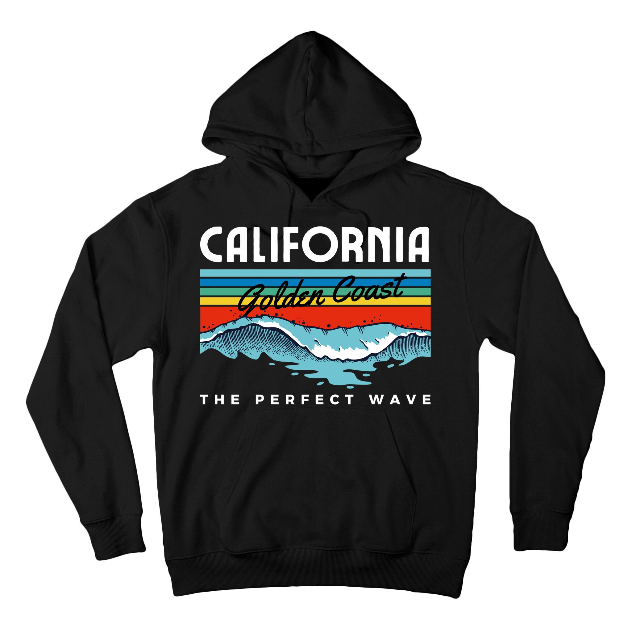 Golden Coast Perfect Wave California Tall Hoodie
