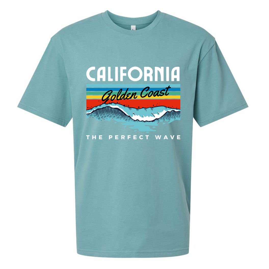 Golden Coast Perfect Wave California Sueded Cloud Jersey T-Shirt