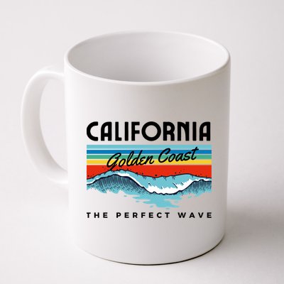 Golden Coast Perfect Wave California Mug
