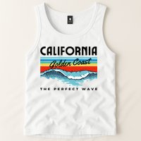 Golden Coast Perfect Wave California Tank Top
