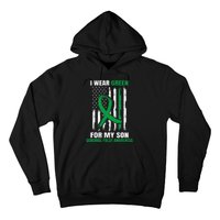 Green Cerebral Palsy Awareness American Flag Cp Hoodie