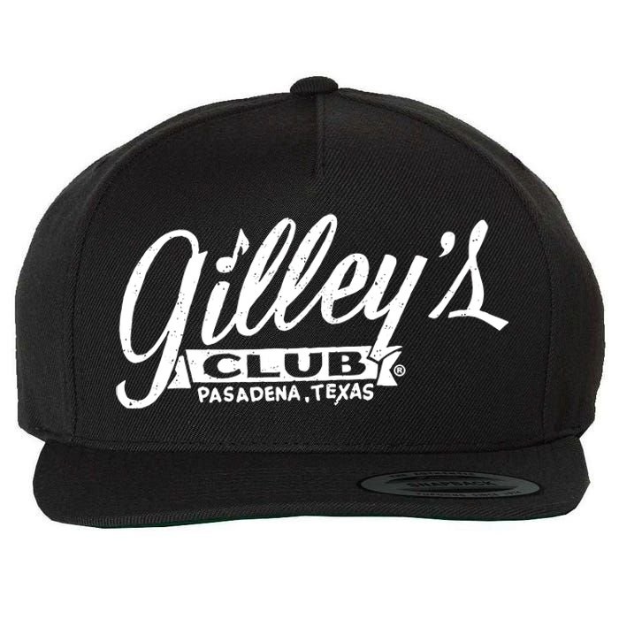 GilleyS Club Pasadena Texas Wool Snapback Cap