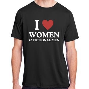 Girly Core Pride Shirts I Love Women And Fictional Adult ChromaSoft Performance T-Shirt