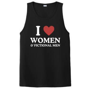 Girly Core Pride Shirts I Love Women And Fictional PosiCharge Competitor Tank