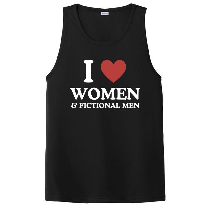 Girly Core Pride Shirts I Love Women And Fictional PosiCharge Competitor Tank