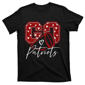 Go Cheer Patriots Design T-Shirt