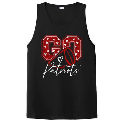 Go Cheer Patriots Design PosiCharge Competitor Tank