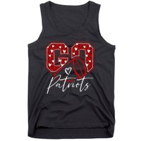 Go Cheer Patriots Design Tank Top