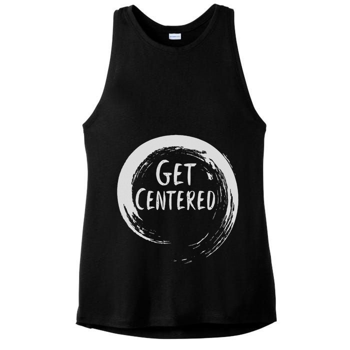 Get Centered Pottery Wheel Hobby Ladies PosiCharge Tri-Blend Wicking Tank