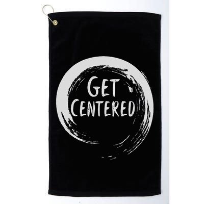 Get Centered Pottery Wheel Hobby Golf Towel