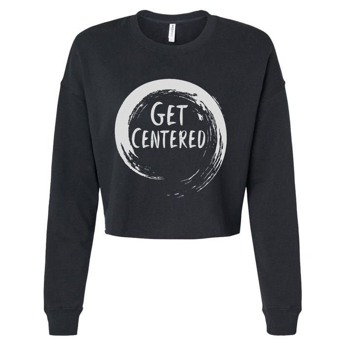 Get Centered Pottery Wheel Hobby Cropped Pullover Crew