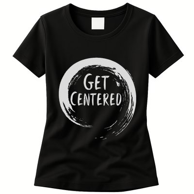 Get Centered Pottery Wheel Hobby Womens T-Shirt