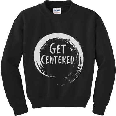 Get Centered Pottery Wheel Hobby Kids Sweatshirt