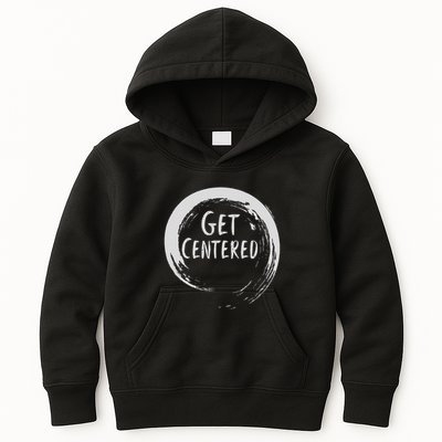 Get Centered Pottery Wheel Hobby Kids Hoodie