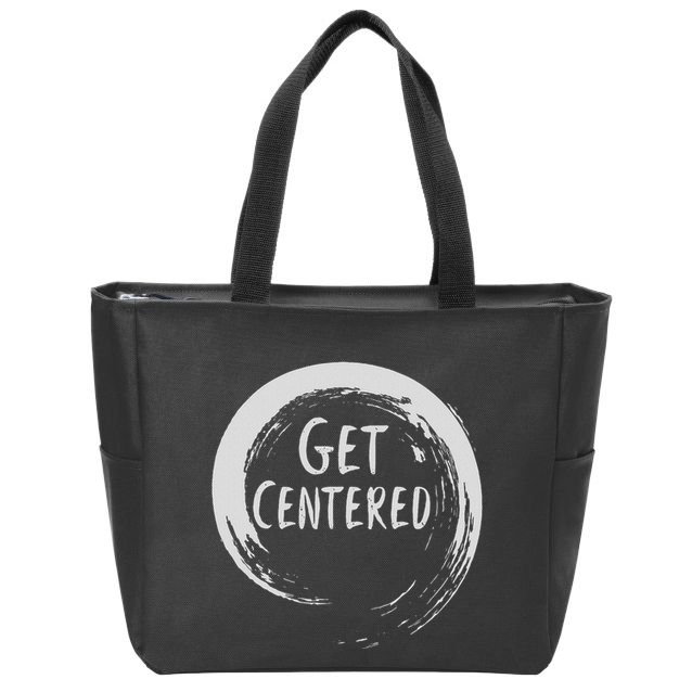 Get Centered Pottery Wheel Hobby Zip Tote Bag
