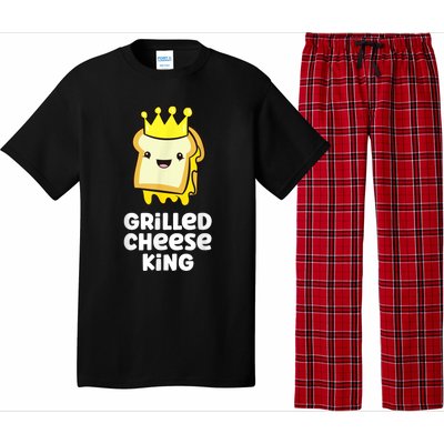 Grilled Cheese Partner Outfit Grilled Cheese King Pajama Set